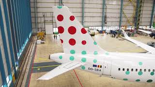 Brussels Airlines A320neo OO-SBA 8K  video
