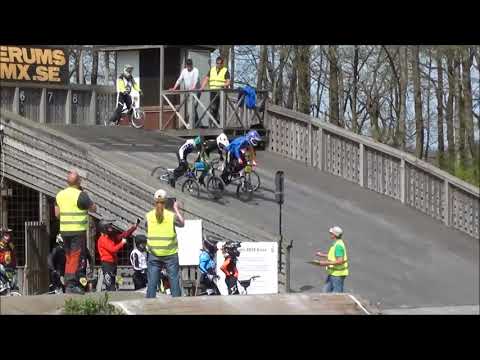 Swecup 1 2018 b final pojkar 12 Lerum BMX