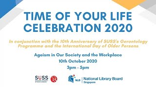 SUSS x NLB TOYL 2020: Ageism in our Society and the Workplace