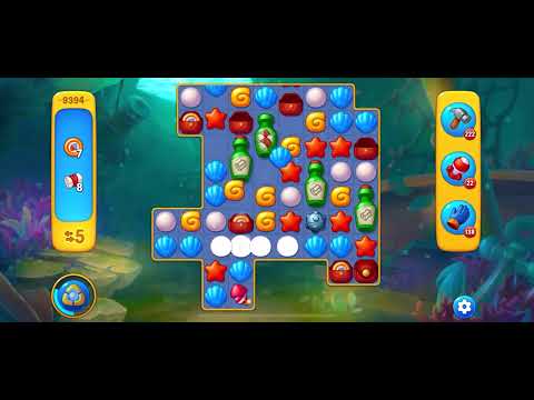 Fishdom level 9394 no boosters フィッシュダム