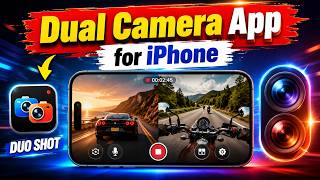Best Dual Camera App for iPhone 🔥 Duo Shot Full | Dual Recorder iPhone App