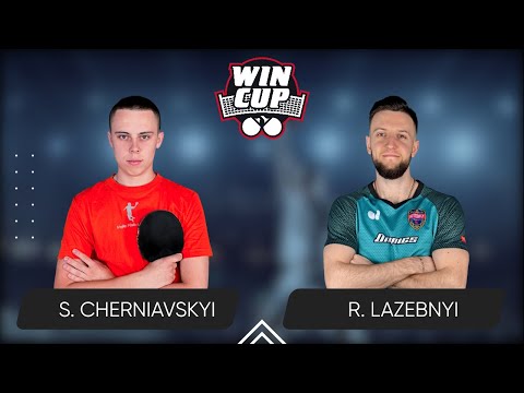 10:45 Serhii Cherniavskyi - Ruslan Lazebnyi West 2 WIN CUP 18.07.2024 | TableTennis WINCUP