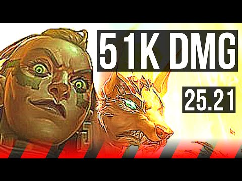 ILLAOI vs NASUS (TOP) | 51k DMG, 700+ games | EUW Master | 25.21