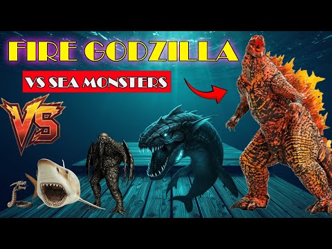 𝗙𝗶𝗿𝗲 𝗚𝗼𝗱𝘇𝗶𝗹𝗹𝗮 𝗩𝗦 𝗦𝗲𝗮 𝗠𝗼𝗻𝘀𝘁𝗲𝗿𝘀 | 𝟯𝗗 𝗠𝗼𝗻𝘀𝘁𝗲𝗿𝘀 𝗦𝗶𝘇𝗲 𝗖𝗼𝗺𝗽𝗮𝗿𝗶𝘀𝗼𝗻