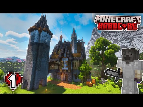 I Built a PERFECT Starter House in Hardcore Minecraft | 1.21 - Episode 1