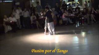 VIRGINIA GOMEZ y CHRISTIAN MARQUEZ Bailando MILONGA QUERIDA en SOHO TANGO