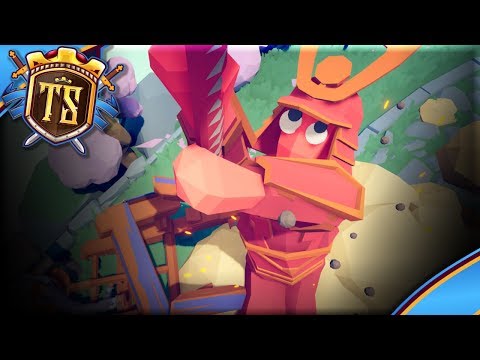 VI ER DEN UDVALGTE SAMURAI! - Ep 16 | Dansk Totally Accurate Battle Simulator