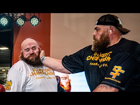 Tim ‘the Maine-iac’ Sylvia vs ‘the Bouncer’ at SlapFIGHT Championship!