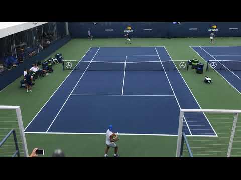 Nadal Goes Back and Forth With Schwartzman