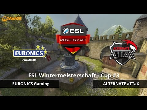 ALTERNATE aTTaX gegen EURONICS Gaming - Cup #3, ESL Wintermeisterschaft 2016