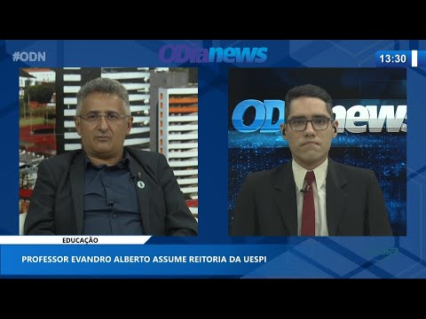 Entrevista com o novo Reitor da UESPI, Evandro Alberto 13 01 2021