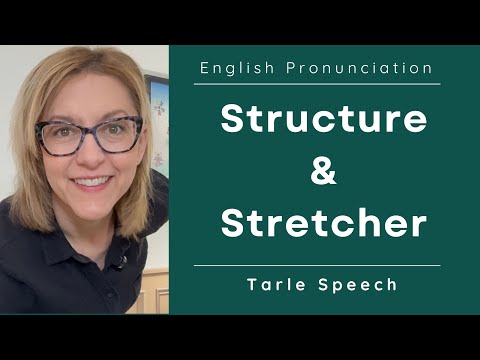Learn to Pronounce STRUCTURE & STRETCHER | American English Pronunciation #learnenglish