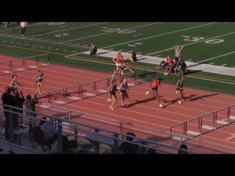 2022 CIF SJS D1 Championships - Girls 100m Hurdles
