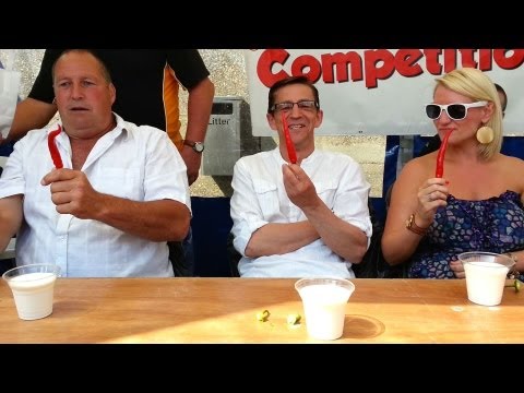 Chilli Eating Contest | Shoreham-by-Sea Chili Festival | Saturday 13 July 2013 🌶🔥🏆