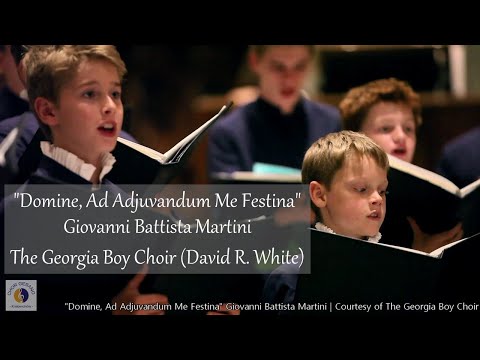 "Domine, Ad Adjuvandum Me Festina" Giovanni Battista Martini | The Georgia Boy Choir (David White)