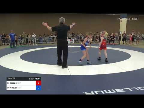 65 Lbs Rr Rnd 1 - Samantha Jordan, Nevada Elite Wrestling Vs Piper Weaver, Lady Outlaws Bc5f