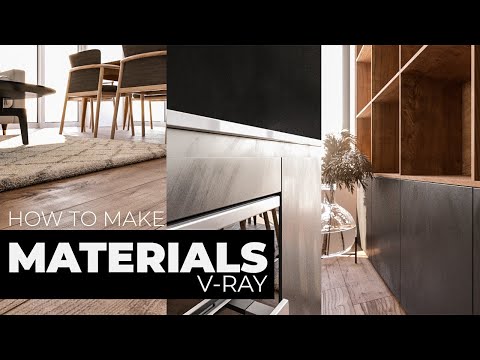 How to create material in 3ds max Vray