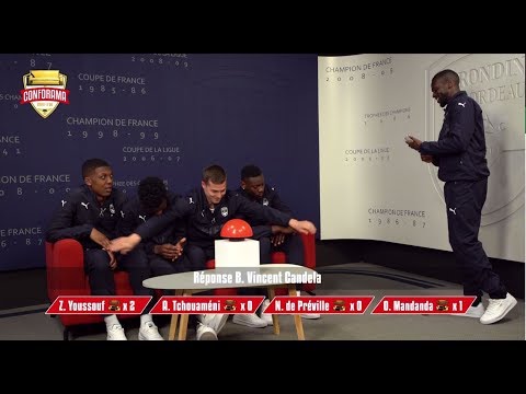 Canap d'Or - Les joueurs de Bordeaux testent leurs connaissances sur la Ligue 1 Conforama