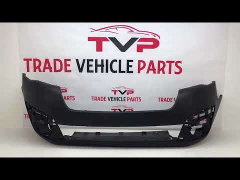 Fits Citroen Berlingo Multispace 2015- Front Bumper Black video