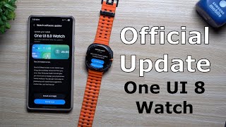 Samsung Galaxy Watch Ultra Now Has One UI 8 Watch! - Official Update: Here's Everything New