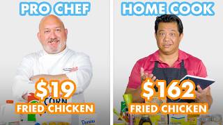 $162 vs $19 Fried Chicken: Pro Chef & Home Cook Swap Ingredients | Epicurious