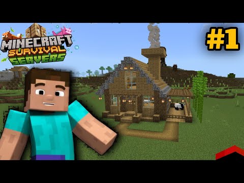 Mr Anuj Gamer - Minecraft pe survival series 🔥 I Made My Ultimate Survival House And Armour #1 #minecraftpe