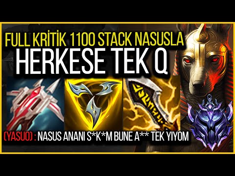 VAYNE I AM PLAYING 1100 STACK NASUS AGAINST THE BALL, EVERYONE I TOUCH IS EATING!