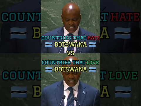 countries that hate Botswana vs countries that love Botswana#shorts#viralshorts