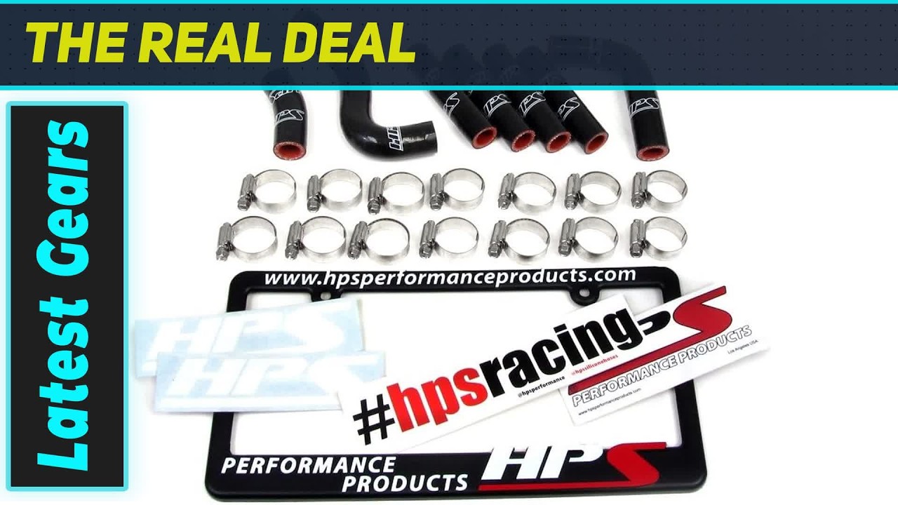 HPS 57-1344-BLK Silicone Heater Hoses: The Ultimate FJ80 Coolant Upgrade!