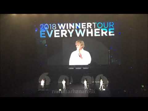 [FANCAM] 181110 WINNER(위너) - We Were(예뻤더라) + TALK @ WINNER 2018 EVERYWHERE TOUR IN MANILA