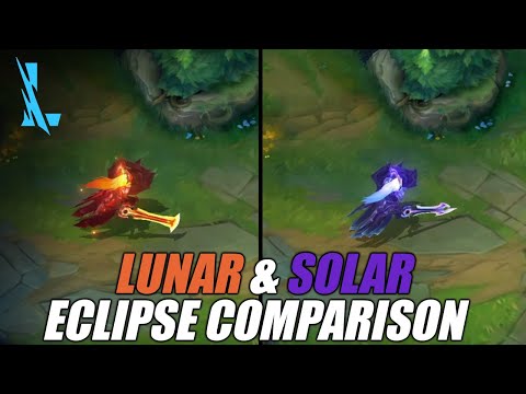 Lunar Eclipse vs Solar Eclipse Leona | Comparison | Wild Rift