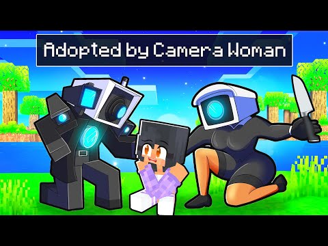 APHMAU Adopted by CAMERA MAN Family in Minecraft! - Parody Story(Ein, Aaron KC GIRL)