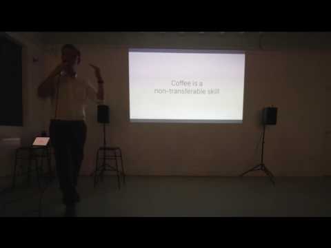 一個簡短的談話。咖啡是一份沒有前途的工作 (A short talk: Coffee is a dead end job)