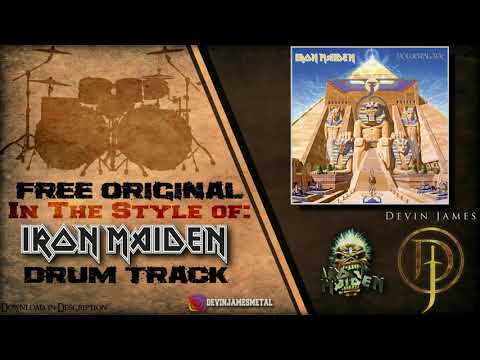 Iron Maiden Styled Free Original Drum Track - 120 BPM (FREE WAV & MIDI DOWNLOAD)