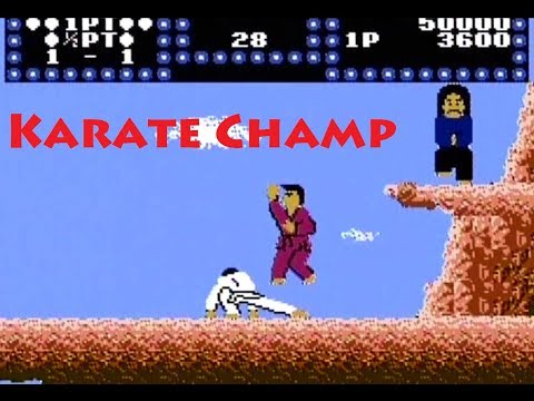 Karate Champ (1984) Showcase "Sweep the Leg" Feat Some Guy Named Nate