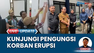 Anggota KPU RI Kunjungi  Pengungsian Rusunawa Tempat Korban Erupsi Gunung Ruang, Ini Tujuannya