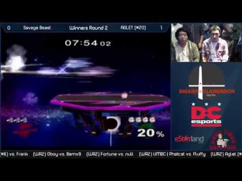 Smash @ Clarendon (11/21/2014) WR2 - Savage Beast vs. (#20) Aglet