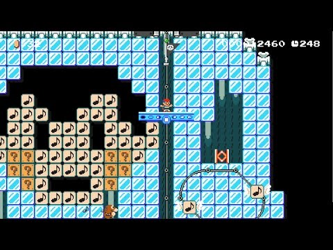 Super Mario Maker - The Cave of the Past by Pink Birdo