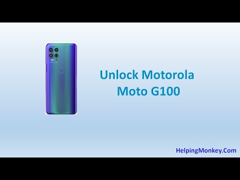 How to Unlock Motorola moto G100 - When Forgot Password