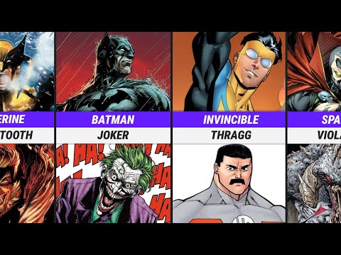 Superheroes and Their Arch Enemies