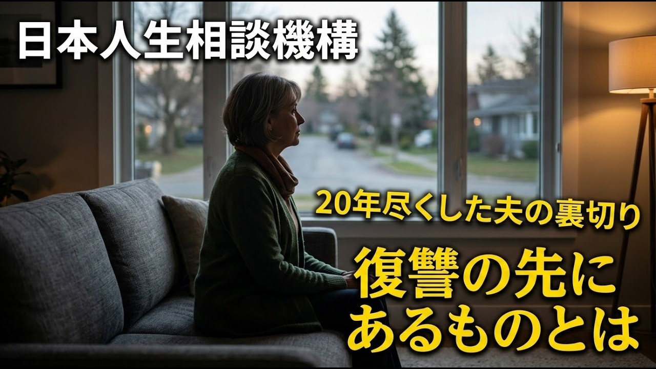 【電話相談】「私の20年を返して」夫の不倫を知り復讐に囚われた妻へ。怒りの奥にある本当の感情とは【人生相談 / 悩み相談】