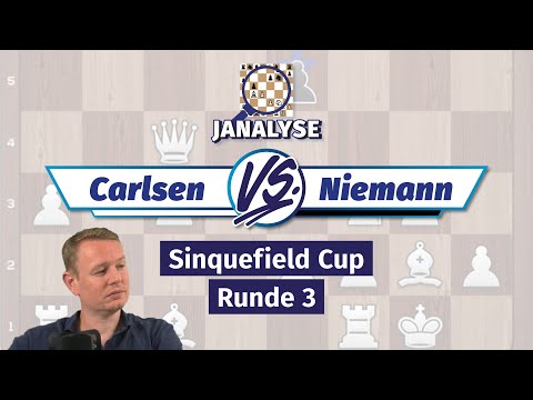 Das hat Niemann kommen sehen! Carlsen - Niemann, Sinquefield Cup 2022 Runde 3 | Janalyse