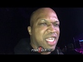 DERRICK JAMES "I'VE WATCHED MIKEY G, MORE THEN I'VE WATCHED ANY OTHER FIGHTER!"