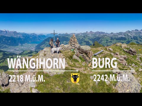 Wängihorn 2218 M.ü.M. / Burg 2242 M.ü.M.