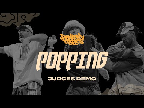 Random Circles 2025 - Popping Judge Showcase - Damon Frost / Slim Boogie / Sonya