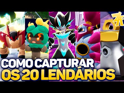How to catch all 20 Legendary Pokémon (+Shiny Hunt) from the Mega Dimension DLC in Pokémon Legend...