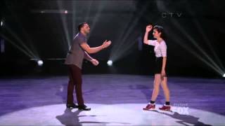 Aaron and all star Melinda  So you think you can dance season 10 top 4