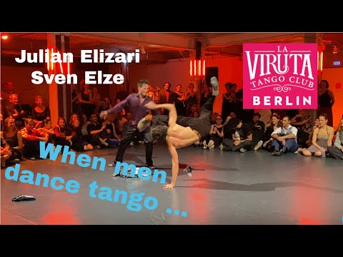 La Viruta Berlin 2022 - When men dance tango - Julian Elizari + Sven Elze