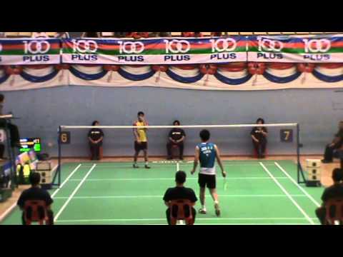 2013 badminton asia youth u19  jeon hyukjin v fikri 21 19 20 22 21 18