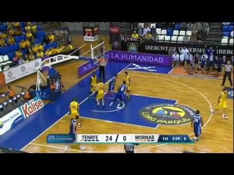 Crónica del Iberostar Tenerife-KK Mornar (103-57) - TVC